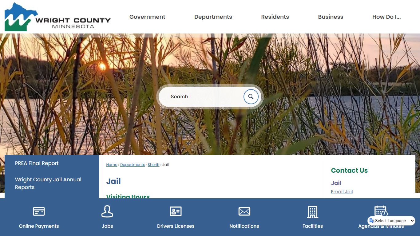 Jail | Wright County, MN - Official Website
